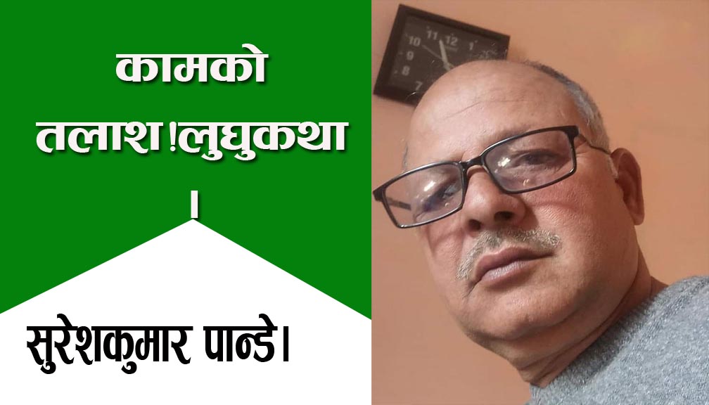 कामको तलाश!लुघुकथा।