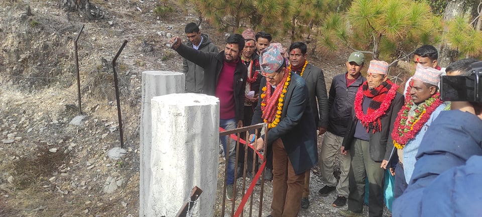 चौराटाका ९२ परिवारले पाए शुद्ध खानेपानी, मन्त्री शाहद्धारा उद्धघाटन