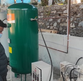 बाजुरामा अक्सिजन पलान्ट निर्माणको कार्य अन्तीम चरणमा