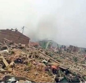 घानामा विस्फाेट, कैयौं घर ध्वस्त, १७ शव भेटिए