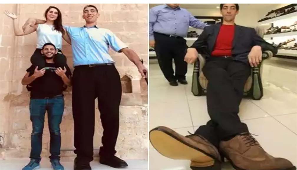 रुसमा बेहुली खोज्दै संसारकै अग्लो पुरुष !