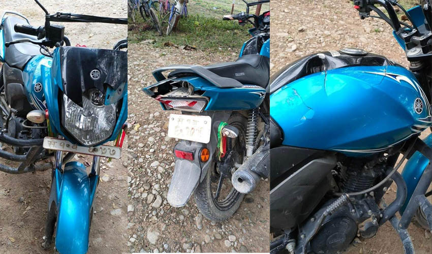 कैलालीमा बन्चरो प्रहार गरी वडाध्यक्षको मोटरसाइकल तोडफोड, एक युवक पक्राउ