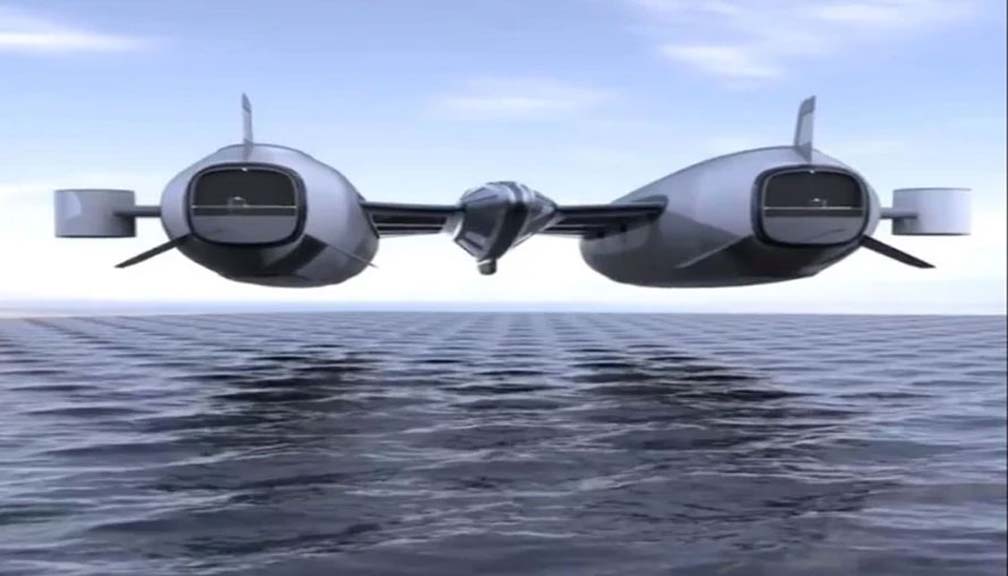 वैज्ञानिकले बनाए हावामा उड्ने डुुङ्गा