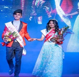 बझाङकी हेवन बनिन् मिस एण्ड मिस्टर टेन ईन्टरनेशनल नेपालको दोर्सो बिजेता