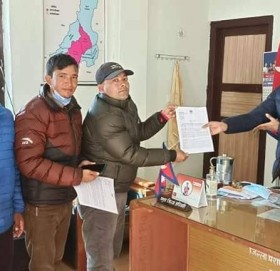 मुक्ती मोर्चाले बुझायो प्रधानमन्त्रीलाई ज्ञापन पत्र