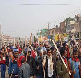 जनकपुरमा जनमत पार्टीका कार्यकर्ता र प्रहरीबीच झडप