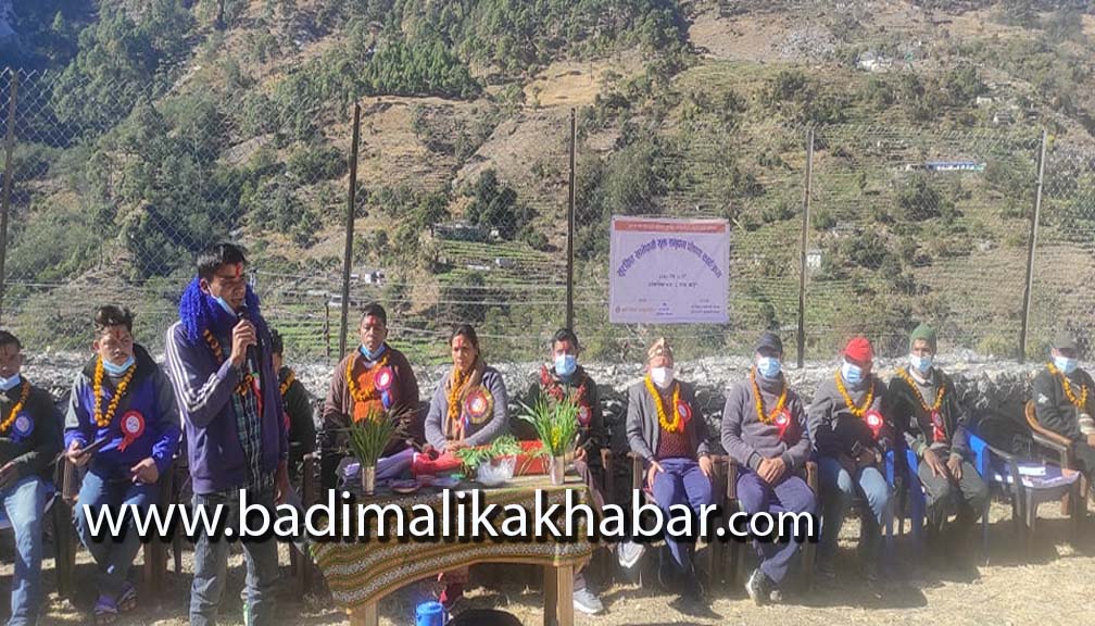 बाजुरामै पहिलो बडिमालिका ८ रापक सुरक्षित खानेपानी युक्त बस्ती घोषणा