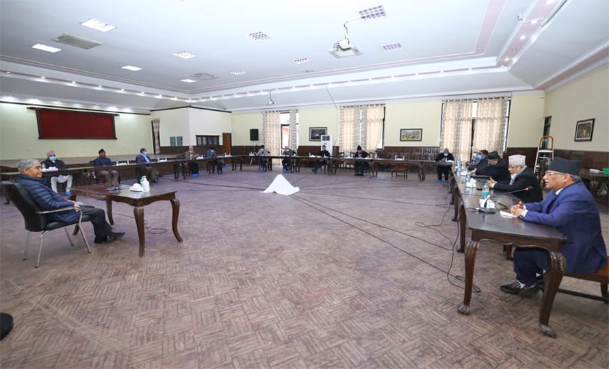 जेठ मशान्तभित्र स्थानीय तहको निर्वाचन गर्न सत्तारुढ गठबन्धनको सुझाव