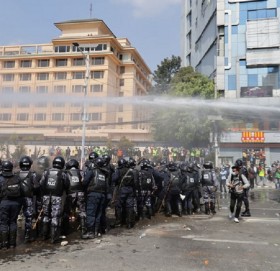 नयाँ बानेश्वर र बबरमहलबाट ८६ प्रदर्शनकारी पक्राउ, एक घाइते