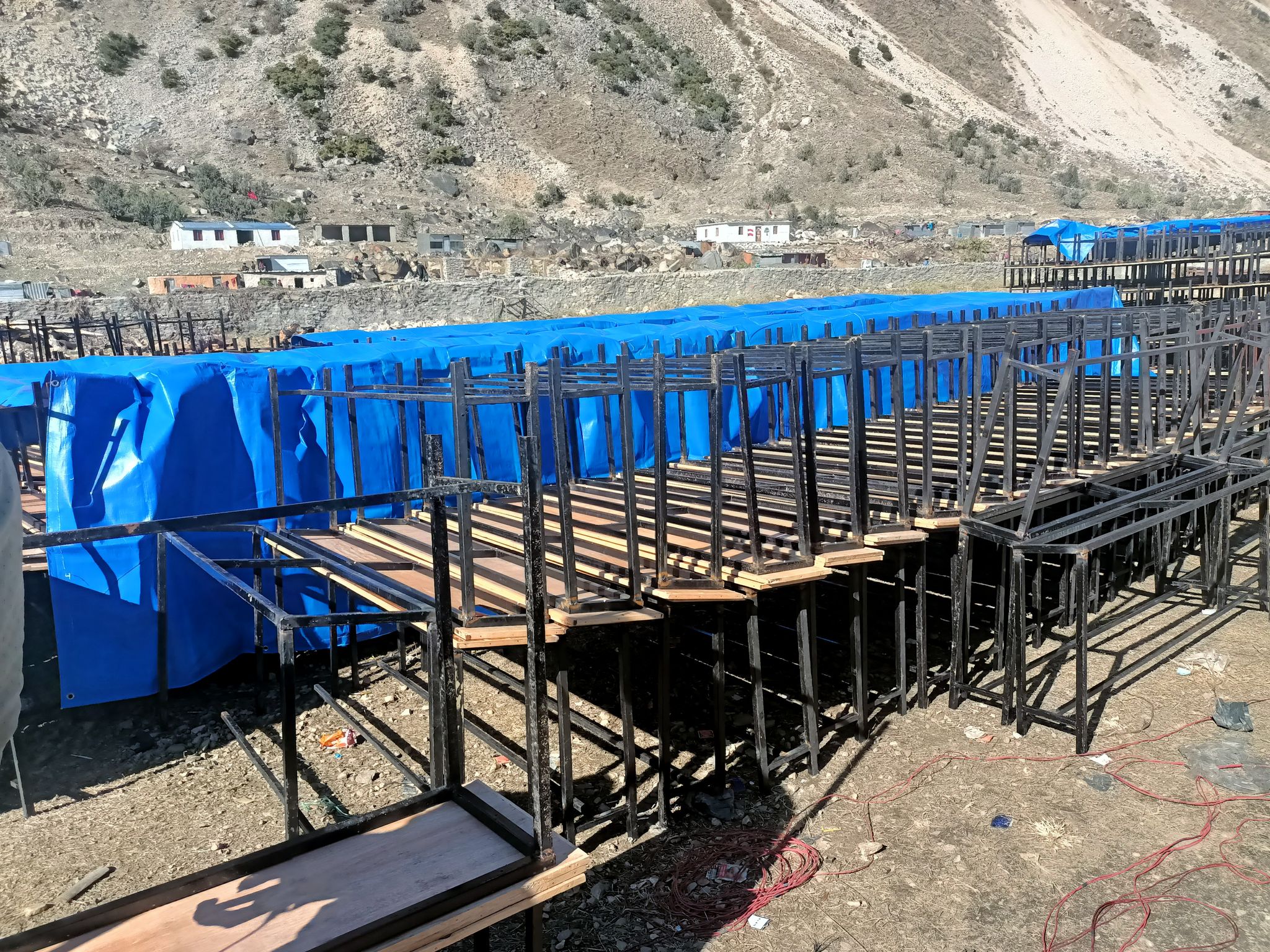 हिमाली गाउँपालिकाकाे याेजना, धुलो मुक्त बिधालय अभियान