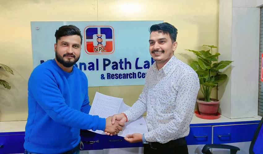 धनगढीको नेशनल प्याथ ल्याबले पत्रकारलाई ३० प्रतिशत छुट दिने