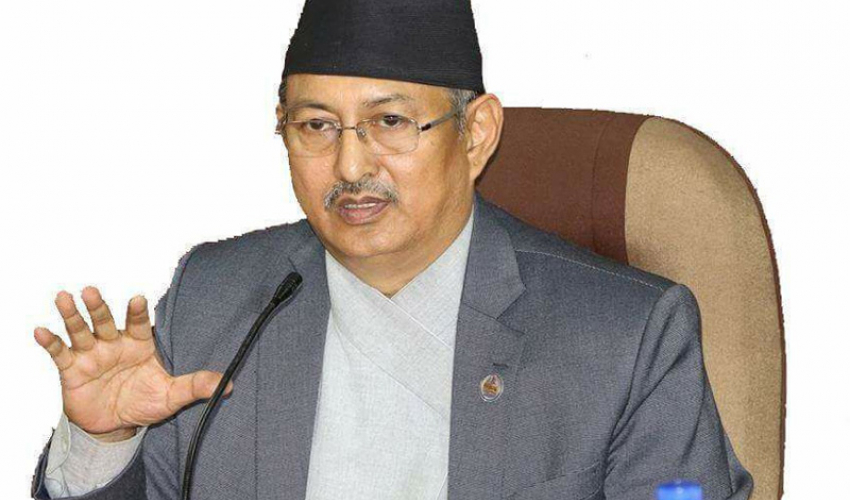 गृहमन्त्रीद्वारा धन्यवाद व्यक्त