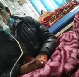 बिर अस्पतालको शैयामा आर्थिक अभावमा छटपटाउँदै हरिभान चदारा