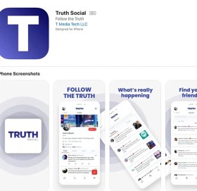 डोनाल्ड ट्रम्पको सोसल मिडिया ‘ट्रुथ सोसल’ आइफोनमा उपलब्ध