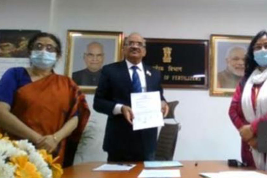 जीटूजीमार्फत रासायनिक मल खरिद गर्न नेपाल र भारतबीच सम्झौता