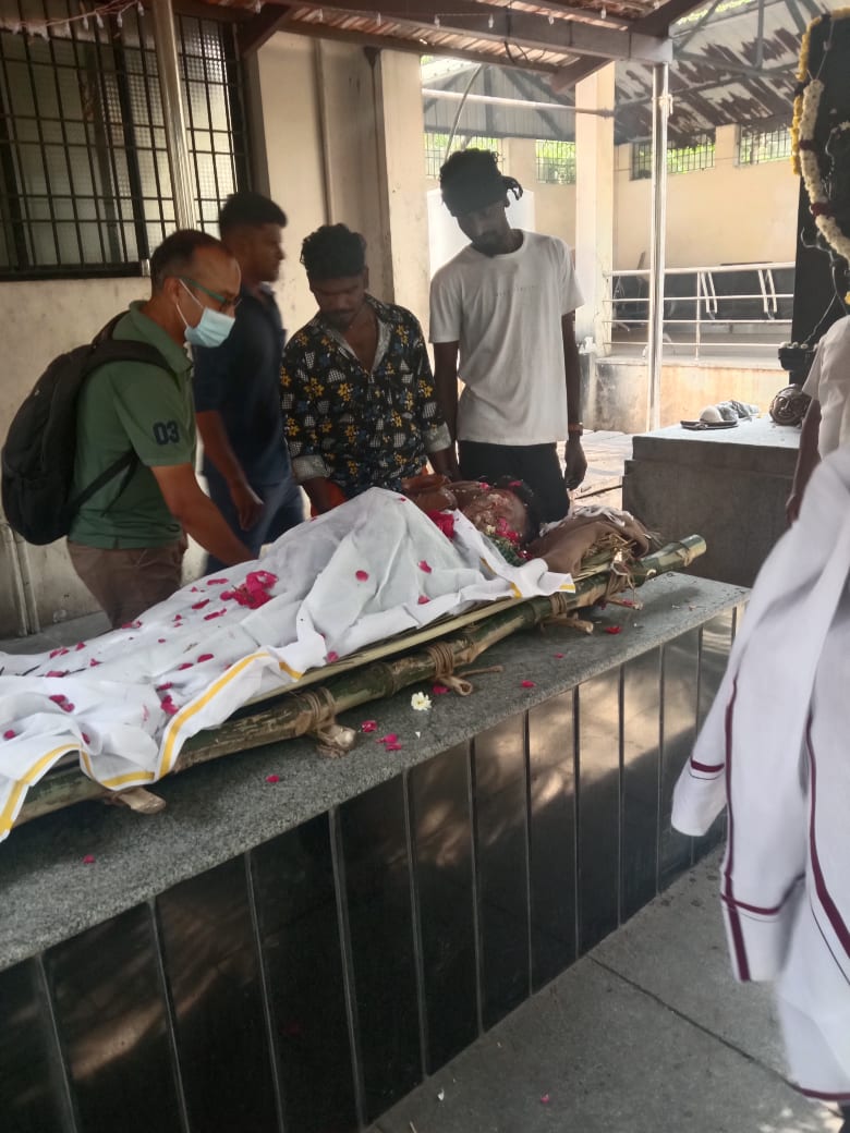 चेन्नै मा एक नेपाली काे मृत्यु