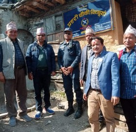 द्धन्दकालमा बिस्तापित बिच्छयाँकाको प्रहरी चौकी २२ पछि पुर्नस्थापना