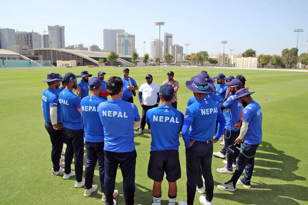 क्रिकेट विश्वकप लिग टु : नेपालले आज यूएईसँग खेल्दै