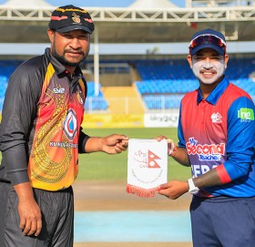 त्रिदेशीय टी-२० शृङखलामा नेपाल र पीएनजी आज खेल्दै