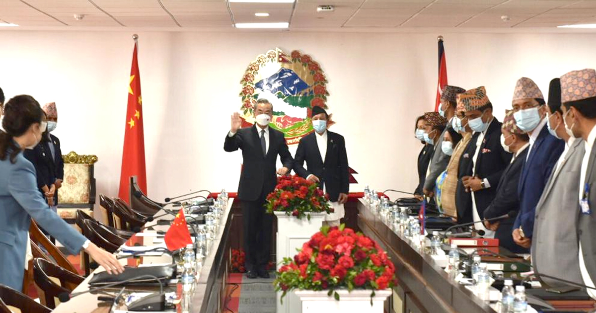 नेपाल र चीनबीच द्विपक्षीय वार्ता सुरु