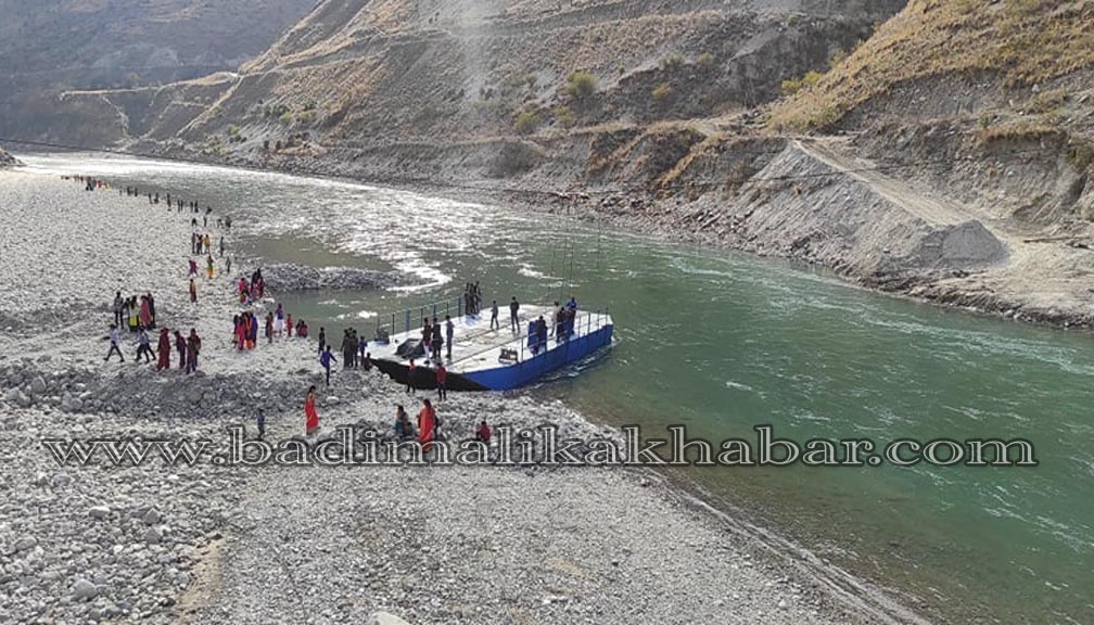 फेरी संचालनमा आएसंगै स्वामिकार्तिक खापर गाउँपालिका सडक संजालमा जोडियो