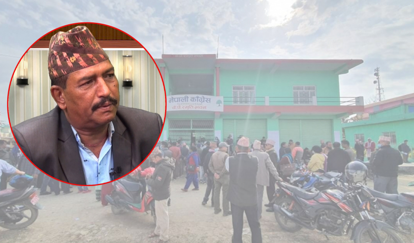 कैलाली काँग्रेसको सभापतिमा भट्ट विजयी