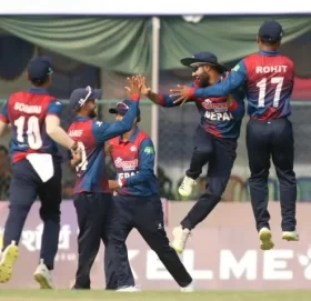 टी-२० श्रृङ्खलामा पीएनजीमाथि नेपाल १५ रनले विजयी