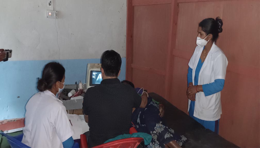 कोल्टीमा निःशुल्क स्वास्थ्य शिविर समपन्न