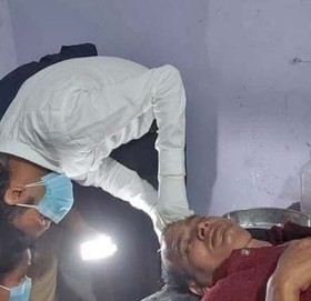 सर्लाहीमा झडप हुँदा सांसद प्रमोद साह घाइते