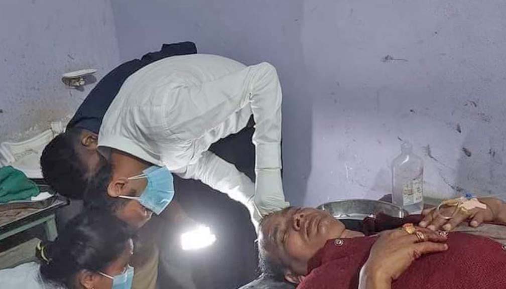 सर्लाहीमा झडप हुँदा सांसद प्रमोद साह घाइते