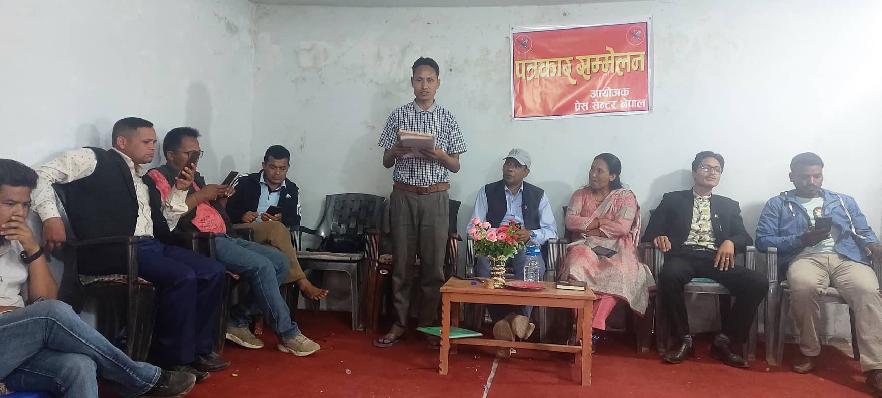 चुनावी गठबन्धन पार्टीसंग माओबादी केन्द्र बाजुरामा बर्ताटोली गठन