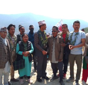 जयपृथ्वीमा तीव्र बन्दै एमालेको घरदैलो अभियान