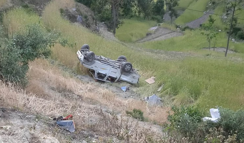 बझाङमा कांग्रेस जिल्ला सभापति सवार जीप दुर्घटना, एक जनाको मृत्यु