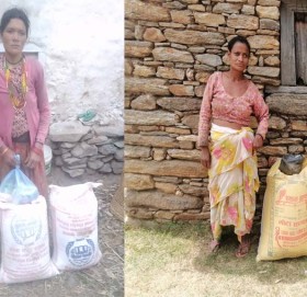 नयाँ बर्षको अबसरमा बडिमालिका मिडिया हाउसद्धारा खाद्यन्न सहयोग