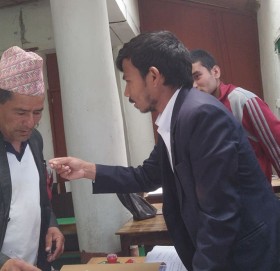 बडीमालिकाको मेयरमा राप्रपाका थापाले गराए उम्मेदवारी दर्ता