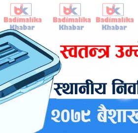 बाजुरामा बिभिन्न पदका १ सय १ जना उम्मेदवारले लिए उम्मेदवारी फिर्ता