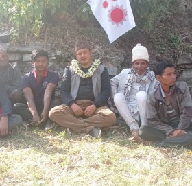 बडीमालिकामा एमालेले घरदैलो अभियान छाेट्याउदै