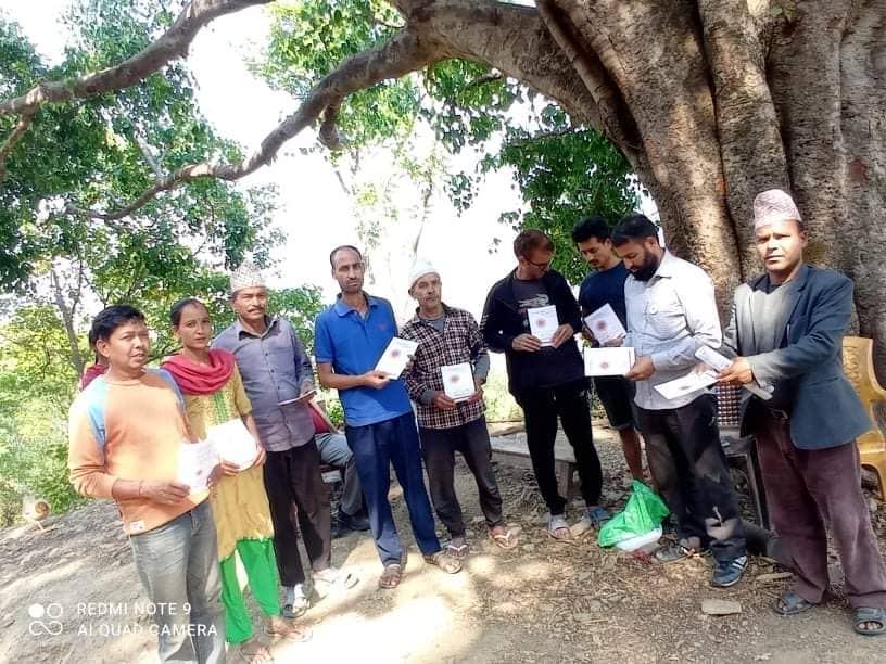 परिवर्तनको आधार निर्माण गर्ने नेकपा एमाले बुढिगंगा ६ को घोषणा