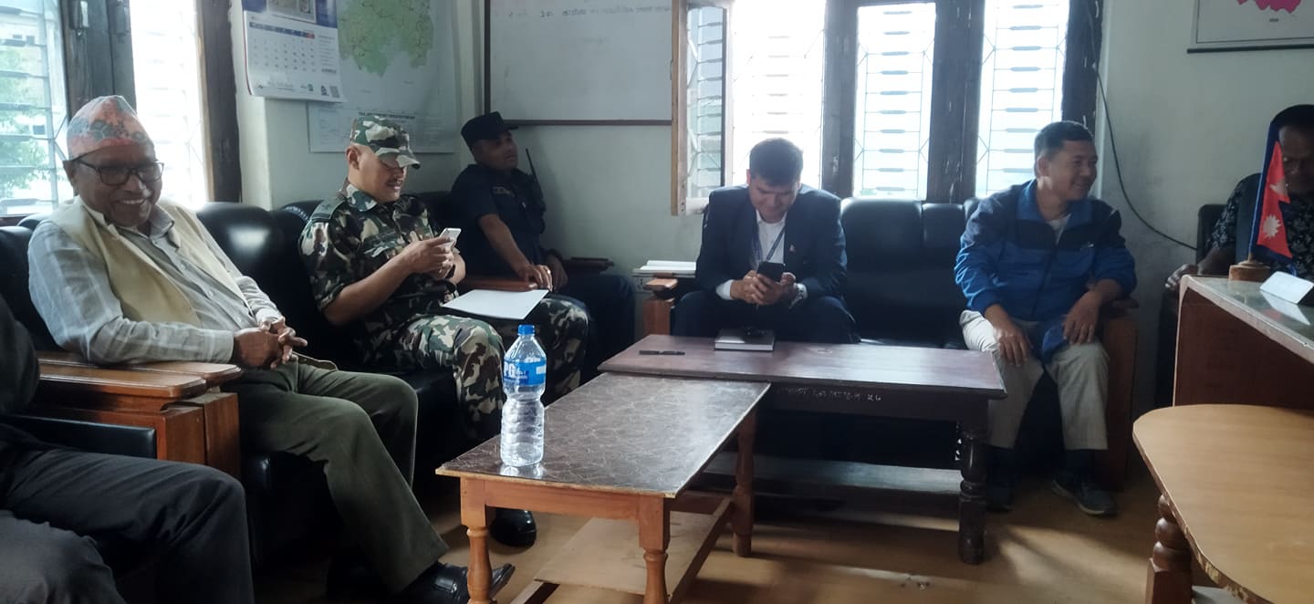 बाजुरामा शान्तिपूर्ण तरिकाले निर्वाचन सम्पन्न गर्ने सर्वदलीय बैठकको निणर्य