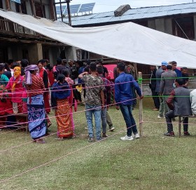 बुढिगंगाको थुमा मतदान स्थलमा ९९ दशमलव ९४ प्रतिशत मत खस्यो