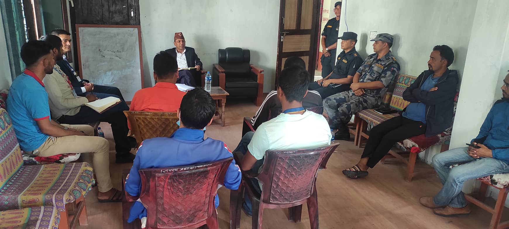 जिल्लाको बिकासका लागि कटिबद्धरुपमा सेवा गर्छु प्रमुख जिल्ला अधिकारी