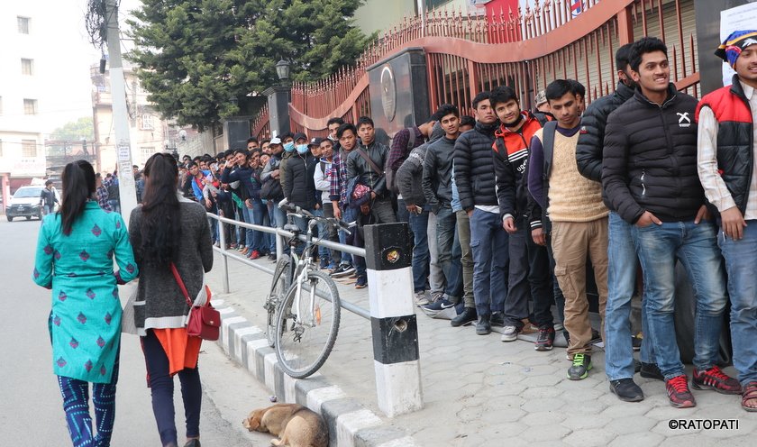 कोरियन भाषा परीक्षा जेठ १९ गतेदेखि