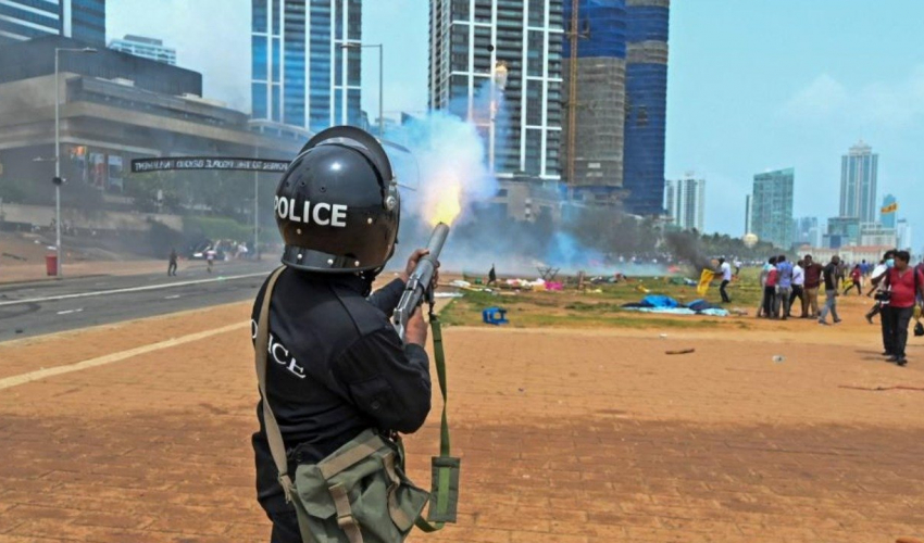 श्रीलङ्कामा भिडन्त हुँदा दुई जनाको मृत्यु, १३९ घाइते