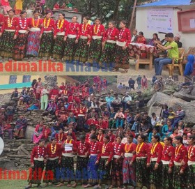 स्वास्थ्य अधिकार सुधार परियोजना अन्तर्गत बडिमालिका ६ मा देउडा गीत प्रतियोगिता