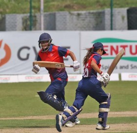 युगान्डाविरुद्धको शृंखलामा नेपालको पहिलो जित