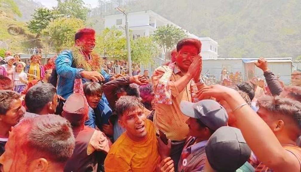 पराजित राेकाया एमालेकाे बिजयी जुलुसमा भएपछी‍‍‍..