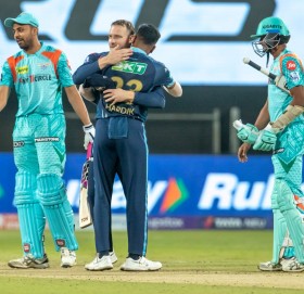 आईपीएलः गुजरात शीर्ष स्थानमा, लखनउ ६२ रनले पराजित