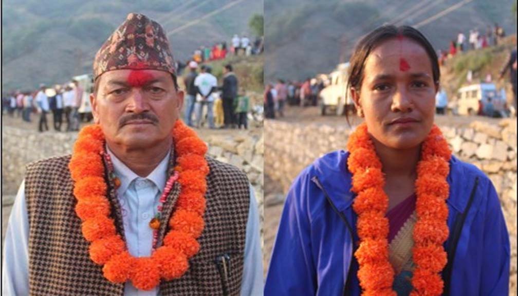 त्रिवेणीमा नगरपालिकामा प्रमुख उप प्रमुखमा काँग्रेसका उम्मेदवार विजयी