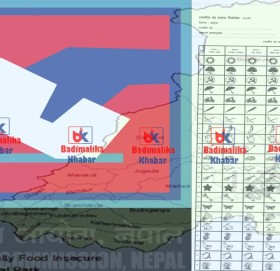 स्थानिय तहकाे निर्वाचनका लागि बाजुरा जिल्लामा यस्तो मतपत्र प्रयोग हुदैछ