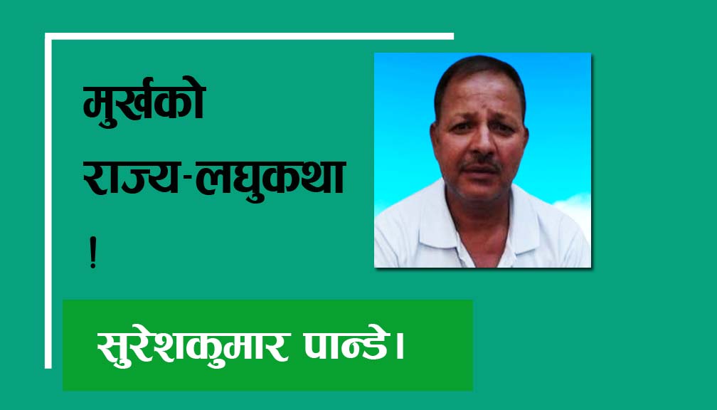 मुर्खको राज्य-लघुकथा!